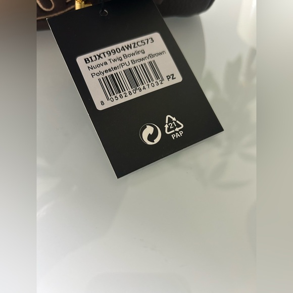 Viral Juicy Couture UK Brown Scottie Dog Velour Bowler Bag - Picture 8 of 8